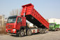 Camion à benne basculante lourd de Howo 8×4 50 tonnes chargeant pour le modèle de extraction ZZ3317N4267A/S0WA