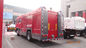 camion de pompiers de délivrance d'empattement de 4600mm, camion modèle de pompe à incendie avec 4 portes