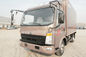 4610*2310*2115 camions commerciaux de faible puissance, cargaison Van Box Truck de 6 roues