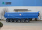 CIMC semi axes de haute résistance de camion et de remorque 6 de l'acier 120 tonnes dans le bleu