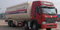 camion de réservoir de carburant de couleur blanche et rouge de 350hp, camion de réservoir liquide 8x4 40000L