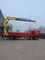 Le camion de cargaison de Howo 8x4 a monté la grue 12ton à la performance de 20 tonnes d'hauteur