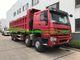 Howo rouge 7 roues 20M3 40T du camion à benne basculante de Sinotruk Howo 6x4 10