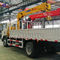 Camions commerciaux de faible puissance spéciaux de sino camion avec 3 tonnes de Van Cargo Crane