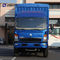 Chariot commercial de faible puissance Van Truck de boîte de cargaison de transport de camions de HOWO 4x2