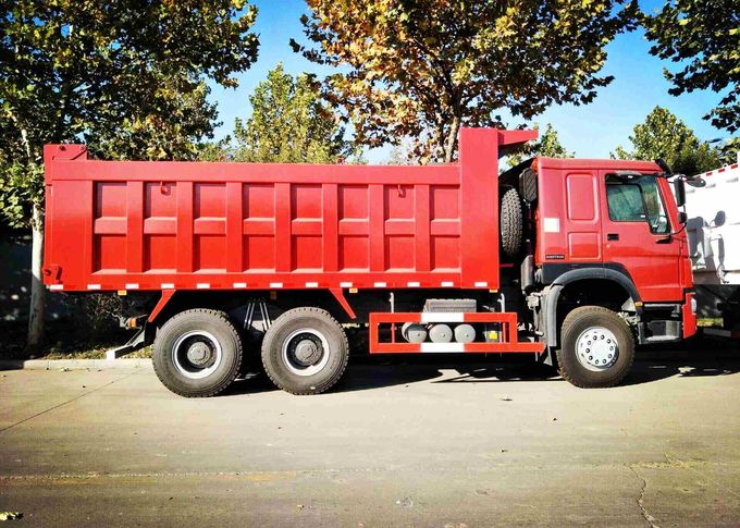 Camion à benne basculante résistant de chevaux-vapeur de Sinotruk 6x4 371 25 tonnes de camion de HOWO