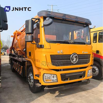 Nouveau camion à vide, camion-citerne à aspiration pour les eaux usées, camion-citerne Shancman L3000 4X2 245 chevaux de haute qualité