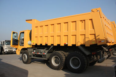 70 tonnes de HOWO d'exploitation de verseur à benne basculante du camion 371HP de corps en acier de haute résistance de cargaison