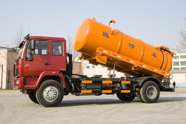 Camion d'aspiration d'eaux d'égout de Sinotruk de rendement élevé pour des opérations de lavage industrielles