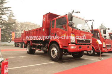 12 tonnes de HOWO 4×2 de camion à benne basculante de faible puissance avec 105HP EuroIII avant soulevant 6 pneus