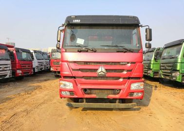 Équipement résistant de camion à la benne basculante 6x4 de HOWO avec le camion à benne basculante international de la couleur 371hp rouge