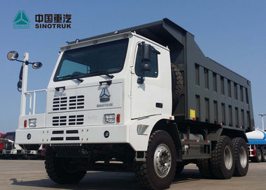 Conception spéciale de l'exploitation 6x4 du Roi Heavy-duty à benne basculante de charge utile blanche du camion 70T