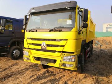 La couleur jaune 10 fatigue le grand camion- des camions à benne basculante SINOTRUK HOWO 371HP 6X4