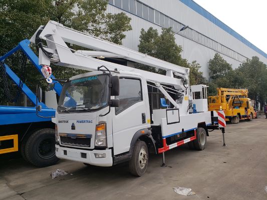 Howo 4x2 conduisant 5 tonnes de HLW5050GJKE de travail aérien de camion de camion aérien de Sinotruk
