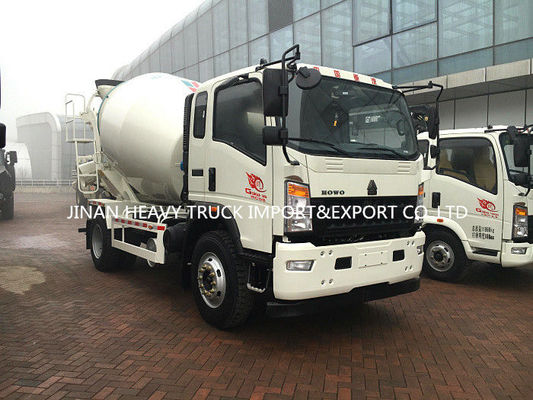 Mini Sinotruk 4 5 6m3 camions commerciaux de faible puissance Asphalt Concrete Mixing Truck