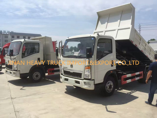 camion à benne basculante commercial de faible puissance des camions 5T petit sino Howo 4x2