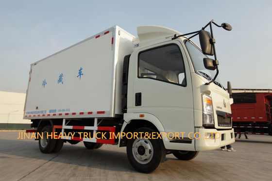 Camion réfrigéré de faible puissance de Howo 4X2 5 tonnes de 60000kg 7 TONNES