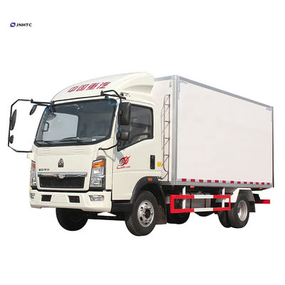 Mini 4x2 6 roues 10 tonnes HOWO camion de la boîte réfrigérée légère avec réfrigérateur de transport