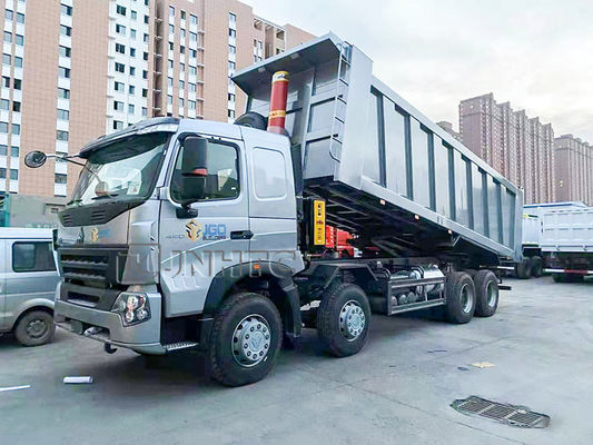 Roues de Sinotruk HOWO A7 Tipper Dump Truck 8x4 12 40 tonnes