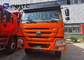 Camion à benne basculante orange d'Off Road 20 CBM Sinotruck HOWO 6x4