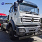 Meilleur camion-tracteur Beiben Euro3 EGR 380hp 6x6 Prime Mover et remorque avec une longue durée de vie