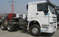 25 tonnes de Howo Sinotruk 6x4 de camion blanc Wd615.47 de tracteur avec la résistance élevée de collision