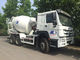 Camion multi de béton préparé de couleur de sécurité avec le moteur diesel de l'euro II