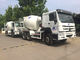 cabine blanche concrète de la couleur Hw76 de Sinotruk Howo7 de camion de réservoir de mélangeur de 6x4 8M3