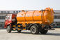 Camion d'élimination des déchets d'eaux d'égout avec la combinaison à haute pression de lavage et d'aspiration
