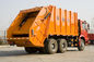 camion en acier de compacteur de déchets de la sécurité 6X4 avec 16m3 grande capacité de chargement