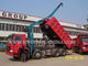 Taille hydraulique montée 14.5m de grue de camion à benne basculante de rouleur de HOWO 12 pour l'industrie