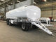 25 tonnes 3 de BPW d'axes de réservoir de stockage de pétrole de remorque/de réservoir de carburant remorque semi avec 2 salles