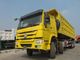 Le camion à benne basculante jaune de 371hp 20M3 RHD Sinotruk Howo 6x4 pour 40-50 tonnes chargent