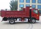 Camion à benne basculante de tonne de CNTCN Sinotruk HOWO 4x2 10-15 avec le moteur diesel et le corps de décharge de 8 CBM
