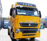Norme d'émission jaune de l'euro II du camion 290hp de tracteur de Sinotruk 4x2 Howo de couleur