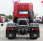 Camion à benne basculante de remorque de tracteur de SINOTRUK STEYR 4X2 dans la couleur rouge pour la tonne 8-20