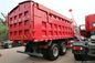 Special de camion- de sable de SINOTRUK SWZ 8x4 dans des axes avant rouges de la couleur HF12 pour 55 tonnes