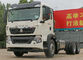 Axes 290HP HF7/HF9 40Ton avant lourds blancs de camion de cargaison de la couleur SINOTRUK HOWO 6X4