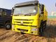 La couleur jaune 10 fatigue le grand camion- des camions à benne basculante SINOTRUK HOWO 371HP 6X4
