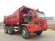 Verseur résistant rouge de camion à benne basculante de Sinotruk 6x4 Rc exploitation de 60 tonnes avec le châssis de Hova