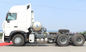 Camion blanc de tête de tracteur de Howo de pneu du camion 10 de moteur de SINOTRUK 371HP