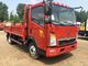 Le camion léger rouge de HOWO, le message publicitaire de faible puissance troque 4x2 capacité de 5 tonnes