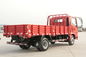 Le camion léger rouge de HOWO, le message publicitaire de faible puissance troque 4x2 capacité de 5 tonnes