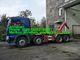 Camion de compacteur de déchets de Sinotruk Howo7 6x4 Euro2 de bras de crochet