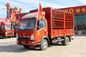 12 camion léger de Wheeler Cargo Truck Sinotruk HOWO de la tonne 6 avec la couleur rouge
