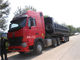 Tri camion hydraulique d'Axle Rear Tipping Dump Trailer avec le cylindre hydraulique de Hyva