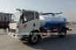 Camion de faible puissance 4cbm de HOWO 4X2 1000 gallons d'eaux d'égout de nettoyage d'aspiration