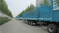 Camion de transporteur de Semi Trailer Livestock de barrière avec 3 axes