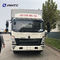 Transport 4x2 Van Container Cargo Box Truck de faible puissance de HOWO