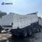 Roues du camion 12 de Front Lifting Heavy Duty Dump avec la couverture arrière Sinotruk Howo